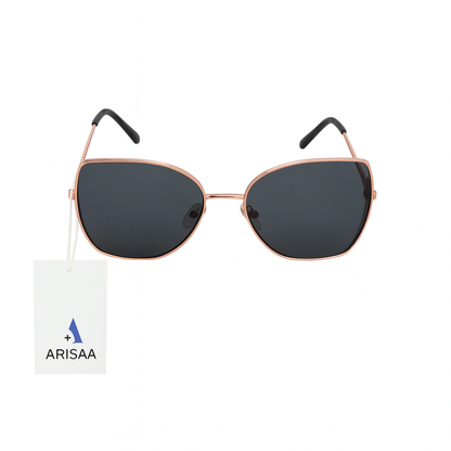 Gray Oval Sunglasses