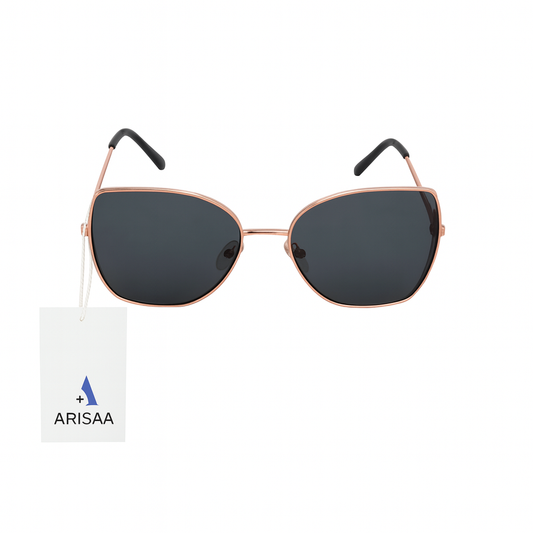 Gray Oval Sunglasses