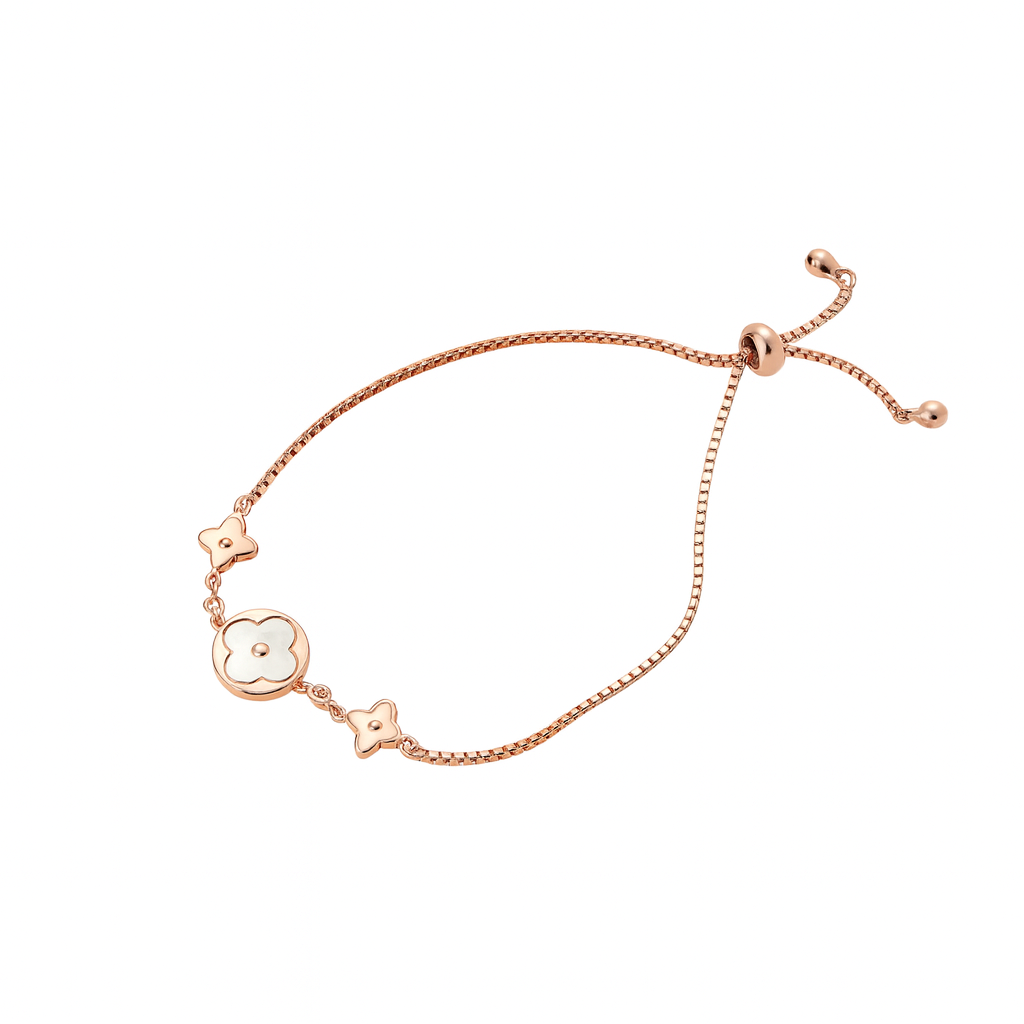 Unique design rose gold bracelet