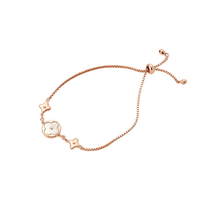 Unique design rose gold bracelet