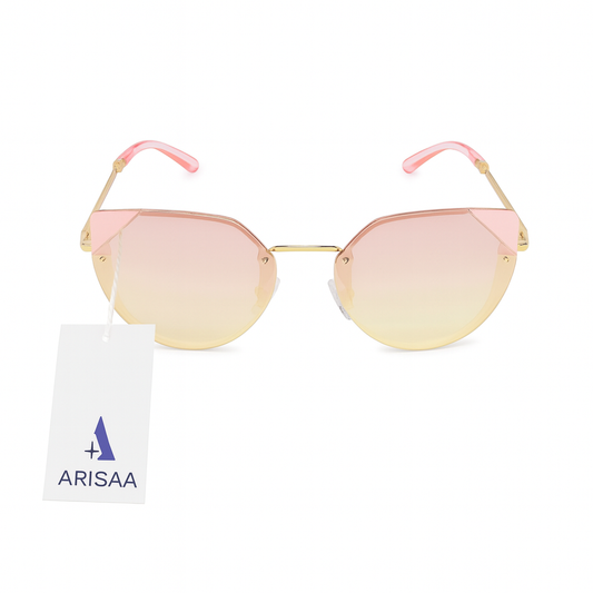 Cat Eye Sunglasses With Pink Color