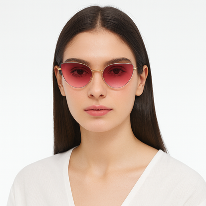 Pink Clubmaster Sunglasses