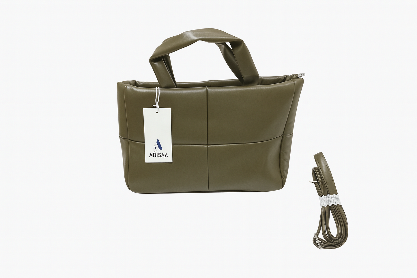 Brown colour soft hand bag for women's