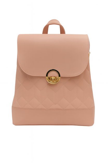 Lite pink stylish bag pack