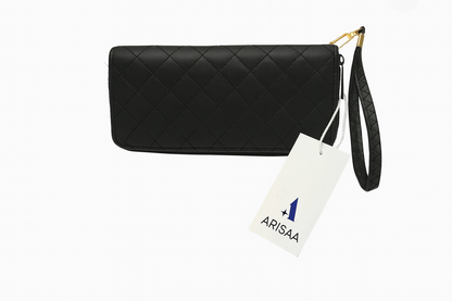 Rock black colour classic wallet