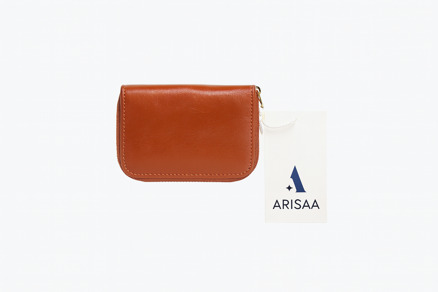 Small brown leader wallet