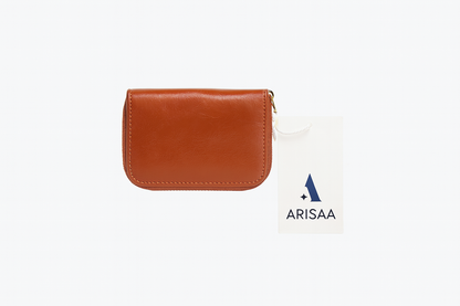 Small brown leader wallet