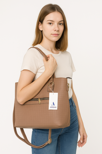 Special look brown purse