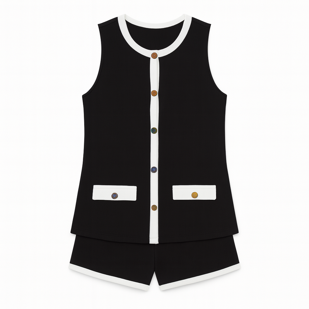 Black and Blue cord set