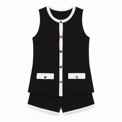 Black and Blue cord set