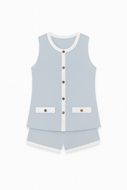 Black and Blue cord set