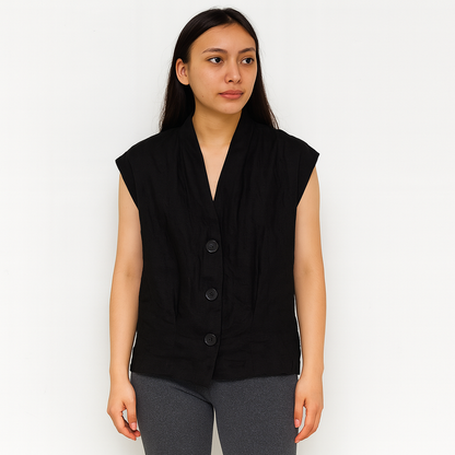 Sleeve less crop shirts for girls