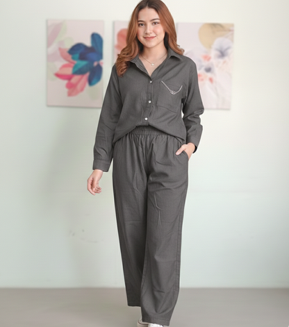 Bossy Look Coord Set For Women
