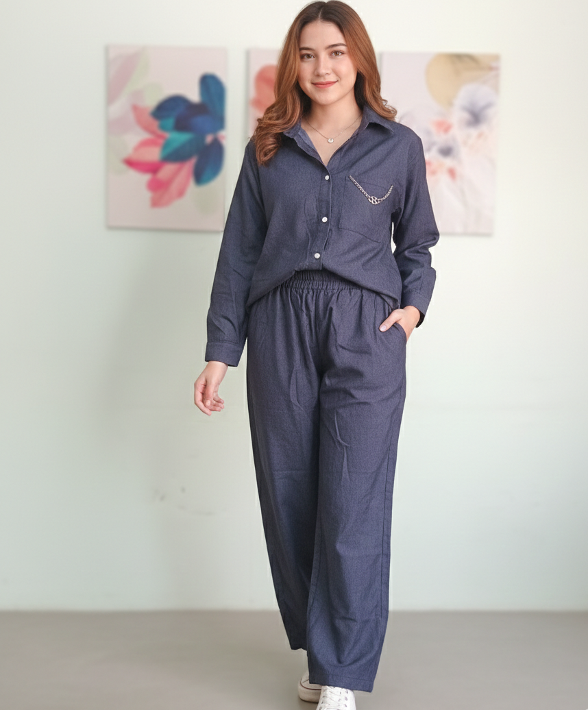 Bossy Look Coord Set For Women