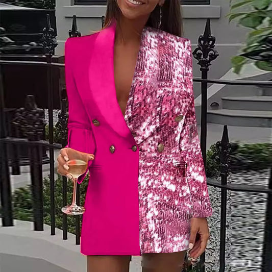 Graceful office wear blazer for women