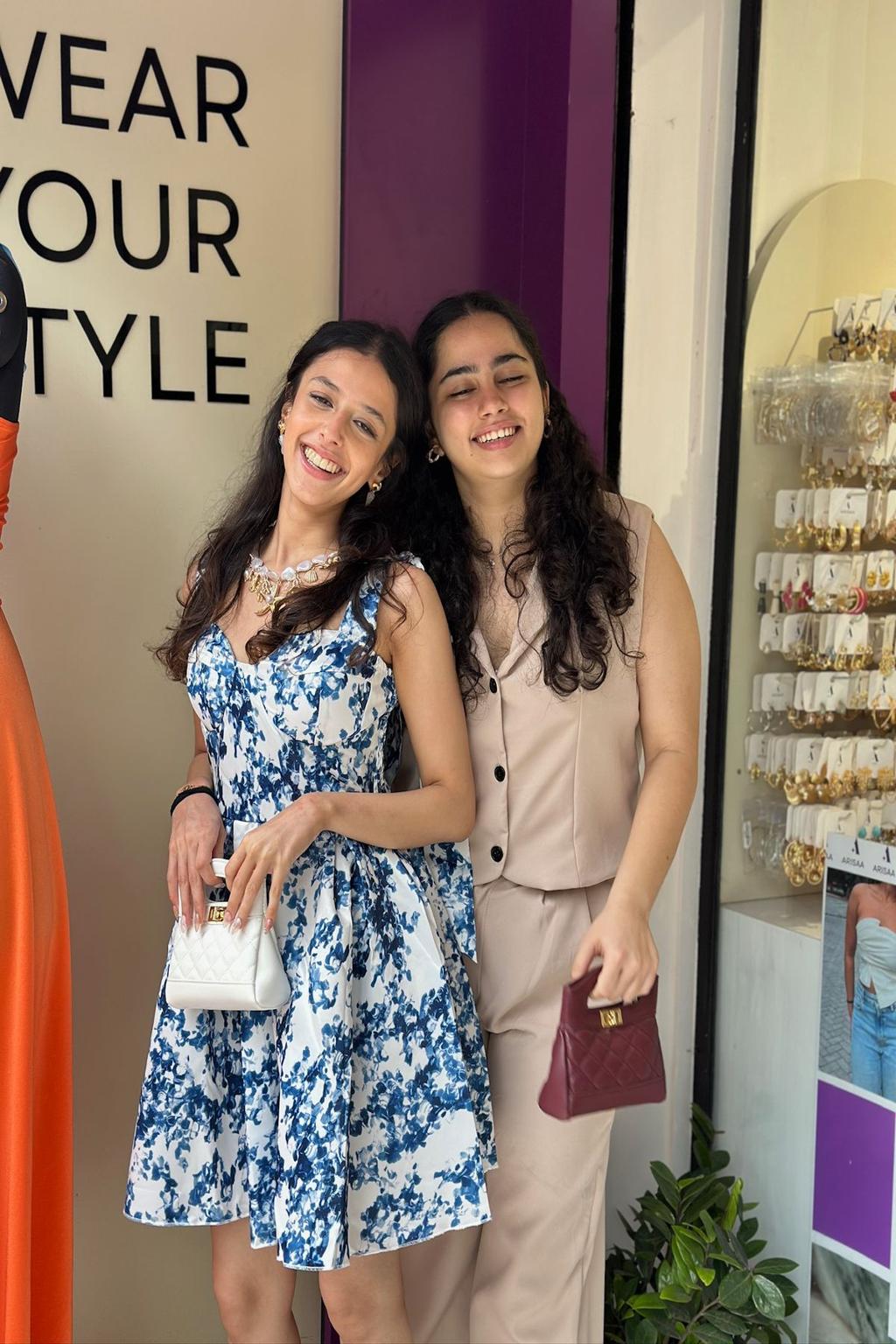 Fashionable 2 Piece Beige Top With Pant For Office Wear For Women's