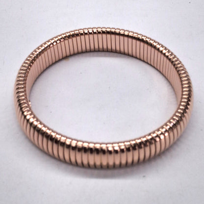 Rose gold plated strip shape bracelets