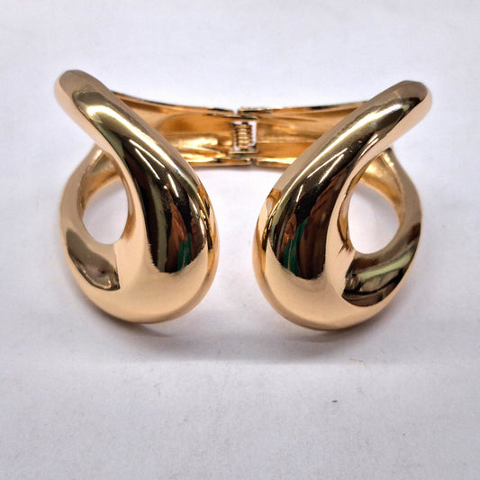 Irregular shape golden kada for girls