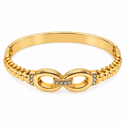 Golden Infinity Spark Bracelet