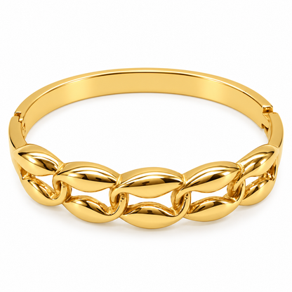 Golden Enteral Link Bracelet