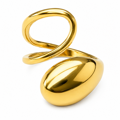 Gold Twist Ring