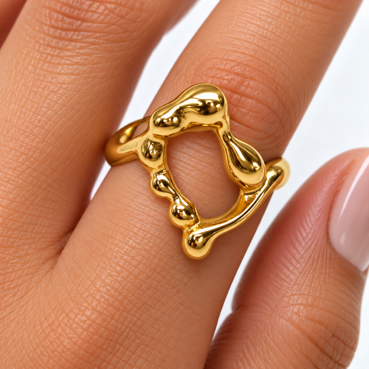 Gold Artistic Ring
