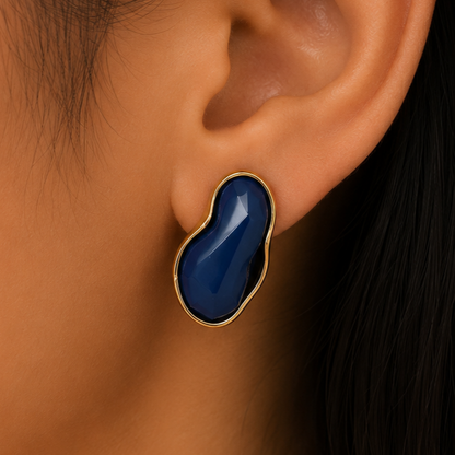 Blue Mirage Studs