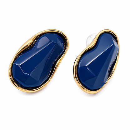Blue Mirage Studs