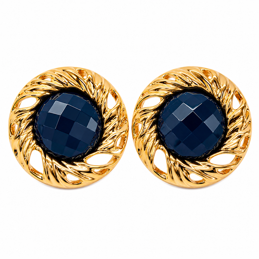 Teal Majesty Studs