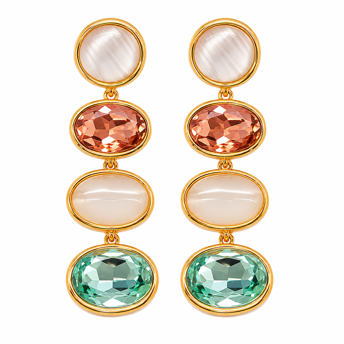 Ocean Bloom Drops Earrings