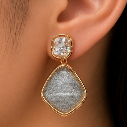 Starlight Silver Earrings