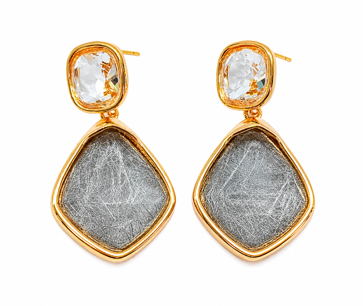 Starlight Silver Earrings
