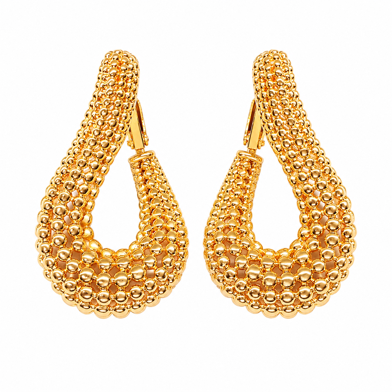 Gold Luxe Loop Earrings