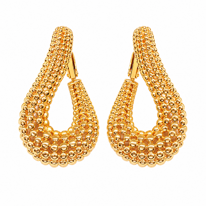 Gold Luxe Loop Earrings
