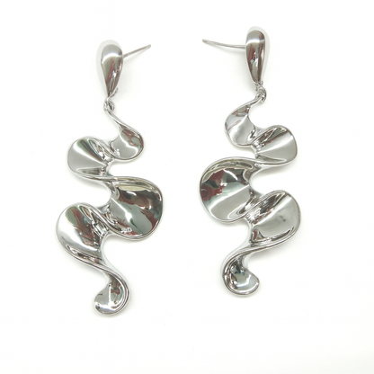 Snake shaky style ear spike earring