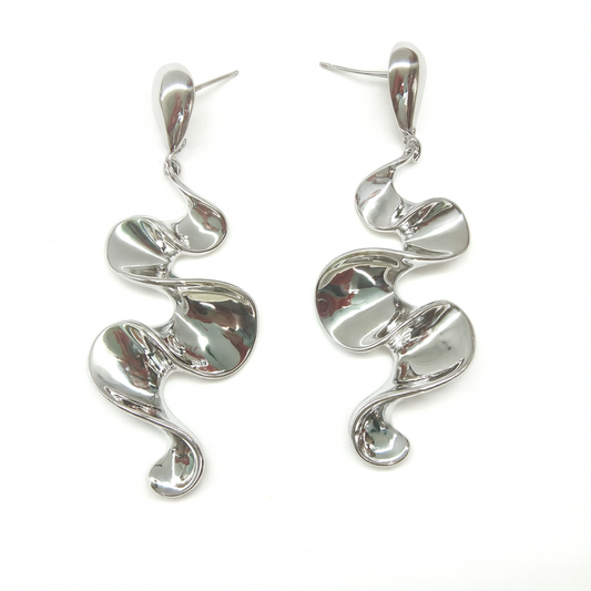 Snake shaky style ear spike earring