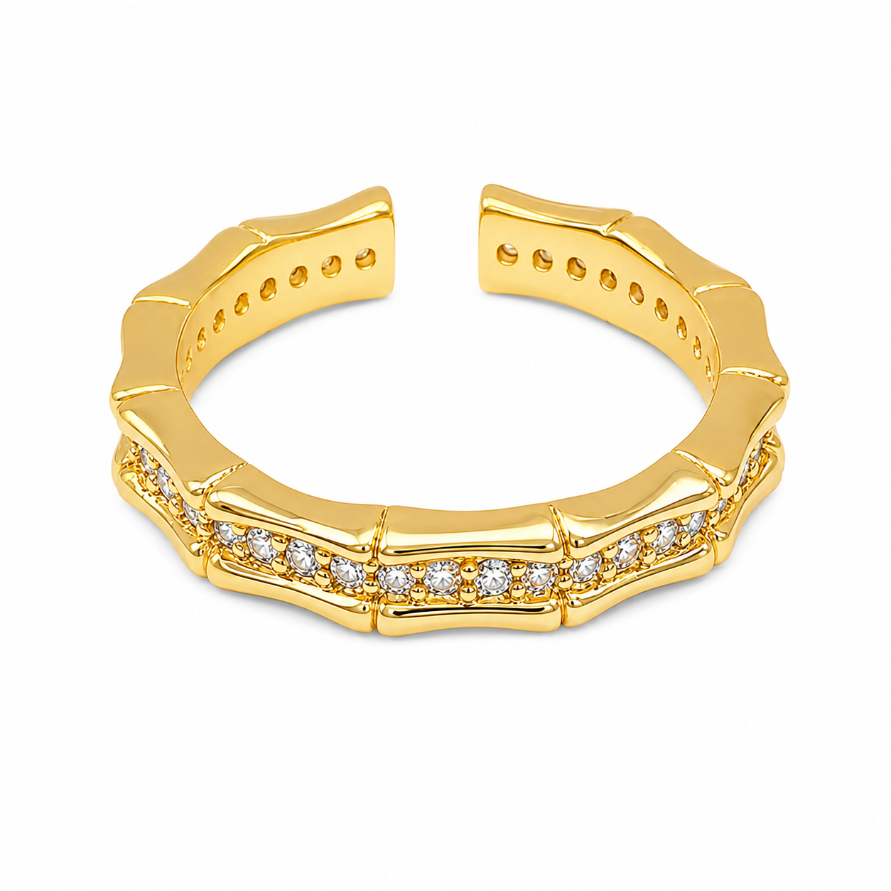 Gold Halo Ring