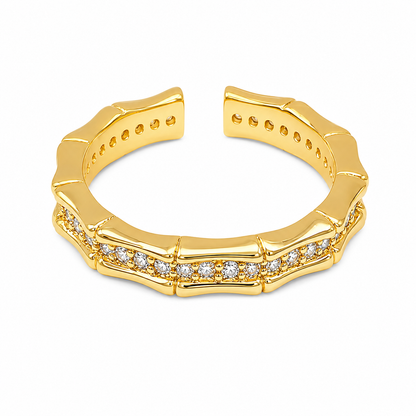 Gold Halo Ring