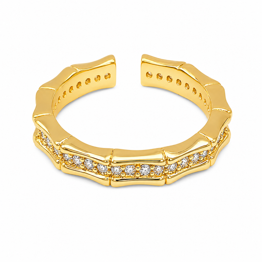 Gold Halo Ring