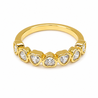 Gold Mini Heart Ring