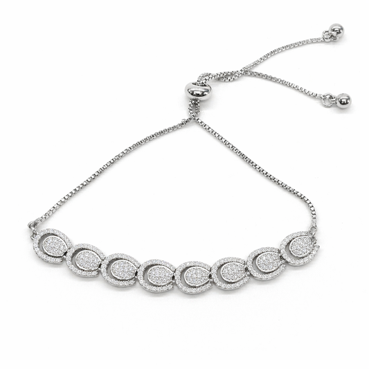 Elegant Cubic Diamonds Bracelets For Women
