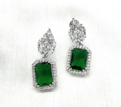 Fancy Green Diamond Drops