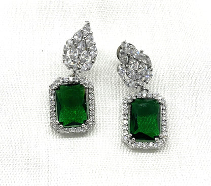 Fancy Green Diamond Drops