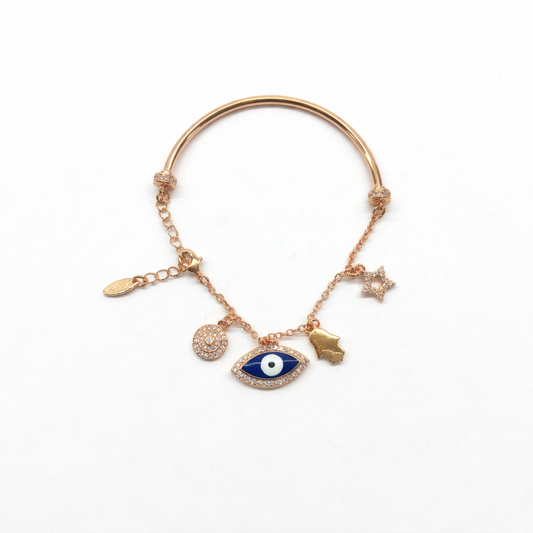 Beautiful Evil Eye for Hamza Bracelet for Girls