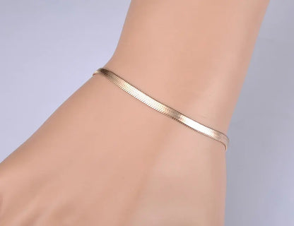 Rosegold chain design bracelet