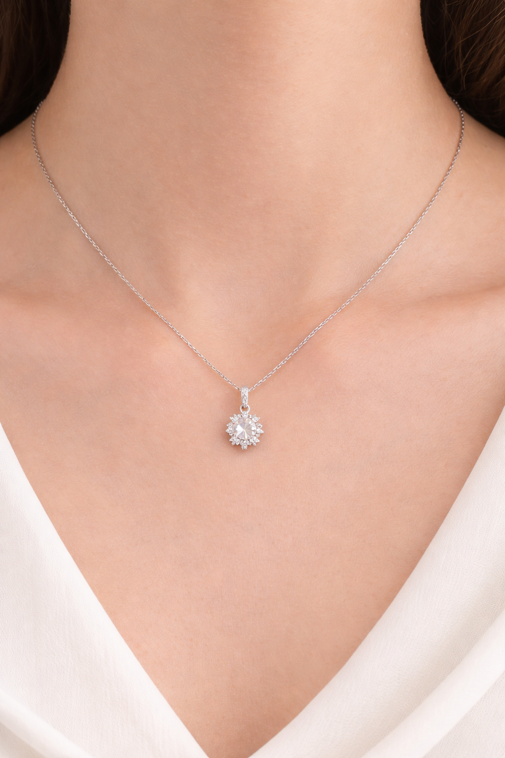 Silver Regular Wear Necklace