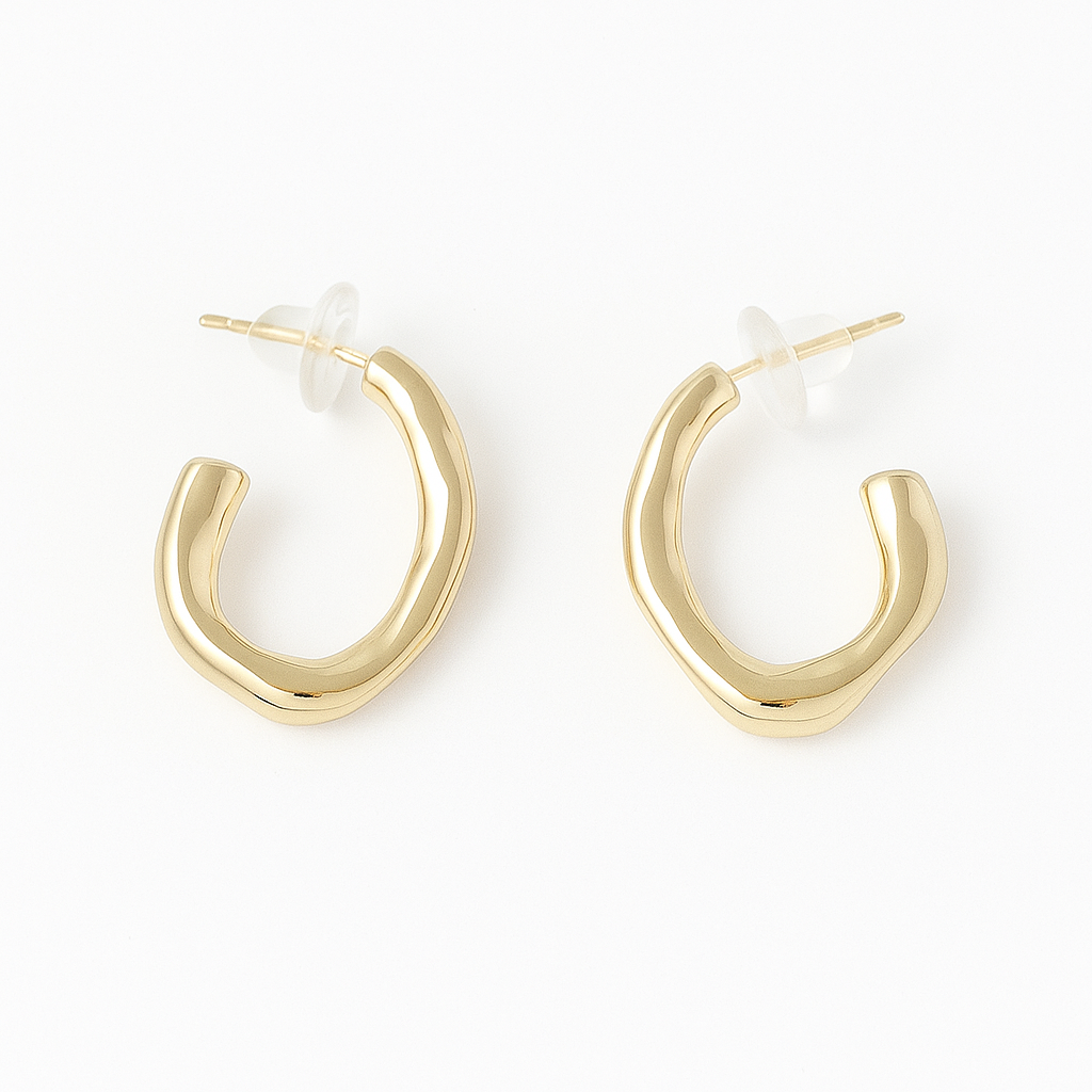 Antic shape gold plated  new trendy earring