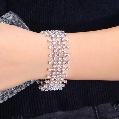 New crystal rhinestone chain trimming bracelets for girls