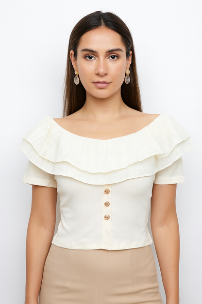 Fone cute sleeves women top