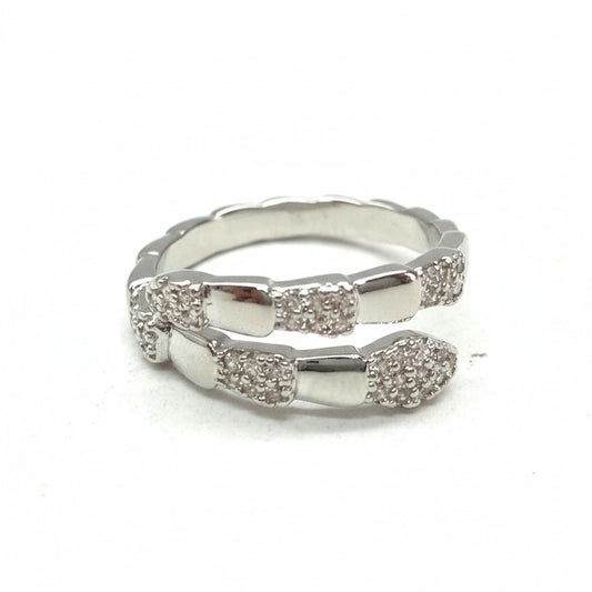 Luna Sparkle Open Band Ring